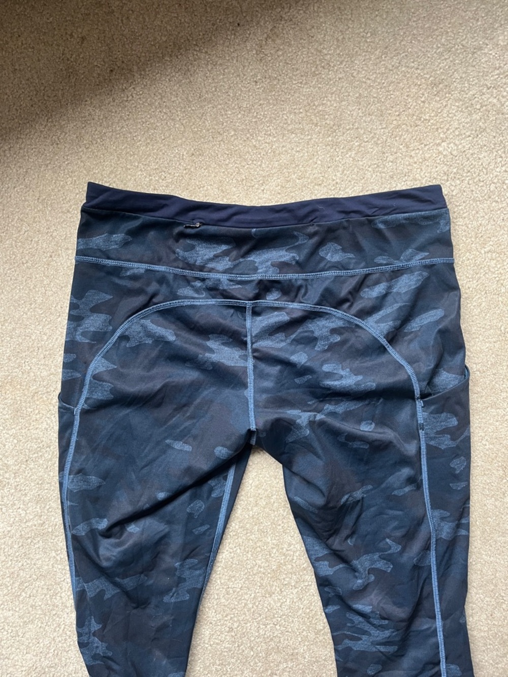 lululemon athletica Navy Blue Camo Leggings - Picture 4 of 8
